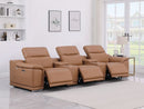 9762 - 5-Piece Modular Power Reclining Sofa And Loveseat Set With 3 Power Recliners In