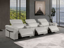 1126 - 5-Piece Modular Power Reclining Sofa In With 3 Power Recliners & Power Headrests