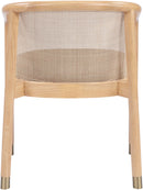Sylvan - Vegan Leather Dining Chair (Set of 2) - Natural Frame