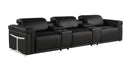 1126 - 5-Piece Modular Power Reclining Sofa In With 3 Power Recliners & Power Headrests