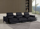 1246 - Modular Power Triple Reclining Dual Console Sofa With Power Reclining Headrests