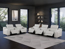 1116 - 8-Piece Modular Power Reclining Sofa, Loveseat & Chair Set In With 5 Power Recliners & Power Headrests