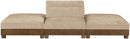 Turin - Chenille Fabric Upholstered Modular Sectional - Beige