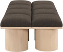 Pavilion - 8 Piece Modular Bench With Natural Base