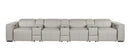 1224 - 7-Piece Modular Power Reclining Sofa In With 4 Power Recliners & Power Headrests