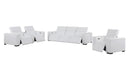 1208 - Modular Leather Set With 6 Power Recliners & Power Headrests