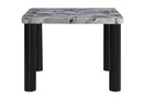 D5473 - 7 Piece Dining Room Set (Bar Table And 6 Bar Stools) - Black / Gray