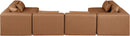 Cube - 6 Piece Modular Armless Sectional