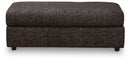 Lentiz - Oversized Accent Ottoman - Onyx