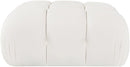 Orin - Velvet Performance Fabric Upholstered Modular Ottoman