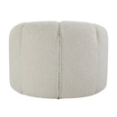 Osmash - Chair With Swivel - White Teddy Sherpa