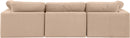 Comfy - Velvet Modular Sofa 3 Seats