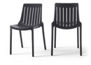 Marilla - Polypropylene Outdoor Patio Dining Chair (Set of 4)