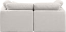 Indulge - Linen 2 Seat Modular Sofa
