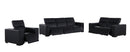 1208 - Leather Reclining Set (Sofa, Loveseat & Chair With 6 Power Recliners)