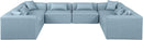 Cube - 8 Piece Modular Sectional