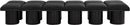Pavilion - 12 Piece Modular Bench With Black Base