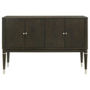 Reseda - 4-Door Dining Sideboard Server With Shelves - Ash Brown