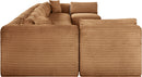 Shaggy - Fabric 9 Piece Modular Sectional