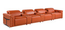 1126 - 7-Piece Modular Power Reclining Sofa In With 4 Power Recliners & Power Headrests