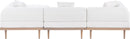 Laguna - 4 Piece 106.5" Upholstered Outdoor Patio Modular Sectional