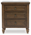 Sturlayne - Three Drawer Night Stand - Brown