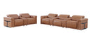 1126 - 8-Piece Modular Power Reclining Sofa & Loveseat Set In With 5 Power Recliners & Power Headrests