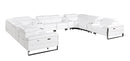 1246 - 12-Piece U-Shaped Modular Power Reclining Sectional With 4 Power Recliners And Power Headrests