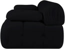 Orin - Velvet Performance Fabric Upholstered 2 Piece Modular Sofa