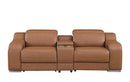 1116 - 3-Piece Modular Power Reclining Console Loveseat In With 2 Power Recliners & Power Headrests