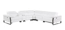 1246 - 6-Piece L-Shaped Modular Power Reclining Sectional With 3 Power Recliners And Power Headrests