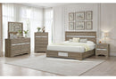 Seville - Queen Bed - Brown / Natural