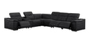 2679 - 7-Piece L-Shaped Power Reclining Sectional In Genuine Leather (3 Recliners)