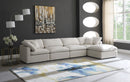 Plush - 5 Piece Modular Sectional