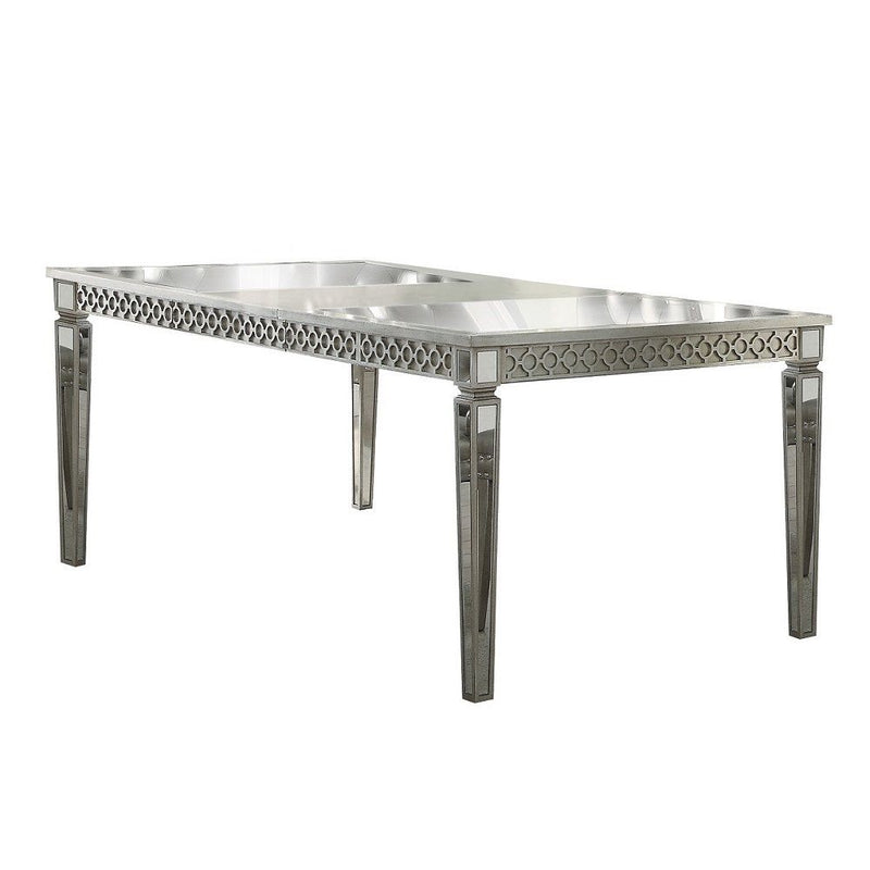 Kacela - Dining Table - Mirrored & Champagne