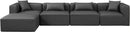 Cube - 5 Piece Modular Sectional With Chaise