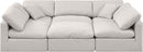 Indulge - Linen 6 Piece Modular Sectional
