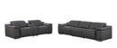 9762 - 6-Piece Modular Power Reclining Sofa And Console Loveseat Set With 5 Power Recliners In