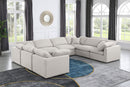 Indulge - Linen 8 Piece Modular Sectional