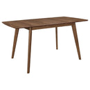 Alfredo - Extension Leaf Dining Table - Natural Walnut