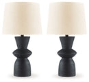 Scarbot - Paper Table Lamp (Set of 2) - Distressed Black
