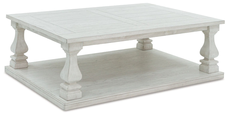 Arlendyne - Rectangular Cocktail Table - Antique White