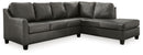 Valderno - 2-Piece Sectional With Raf Corner Chaise - Fog