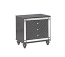 Refino - Nightstand - Dark Gunmetal