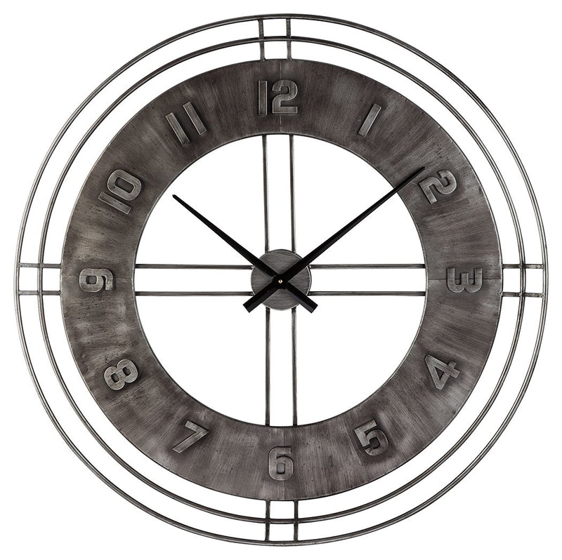 Ana Sofia - Wall Clock - Antique Gray