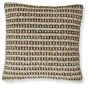 Nealington - Pillow - Brown / Black / White